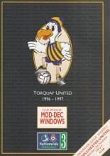 Torquay United v Colchester United  09-Nov-1996