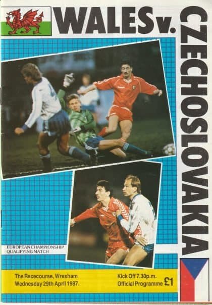 Wales v Czechoslovakia 29-Apr-1987