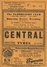 Southport v Doncaster Rovers  28-Aug-1965