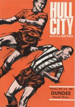 Hull City v Dundee 29-Jul-1968