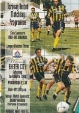 Torquay United v Exeter City 02-Mar-1996