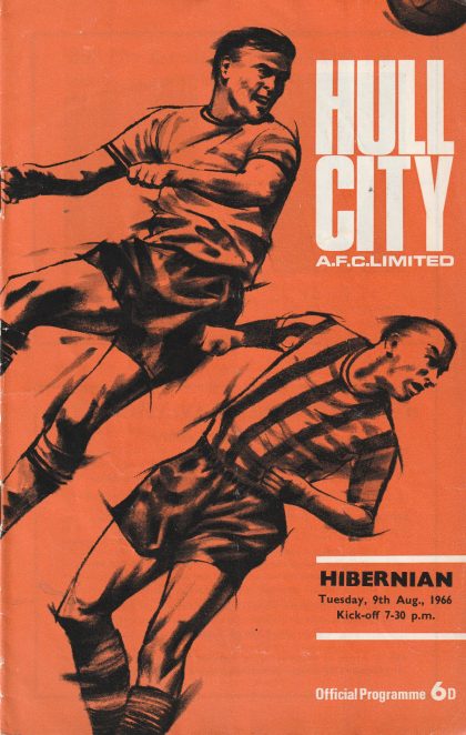 Hull City v Hibernian 09-Aug-1966
