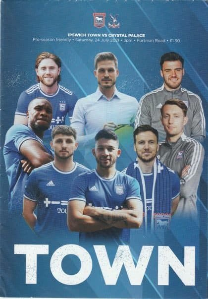 Ipswich Town v Crystal Palace  24-Jul-2021
