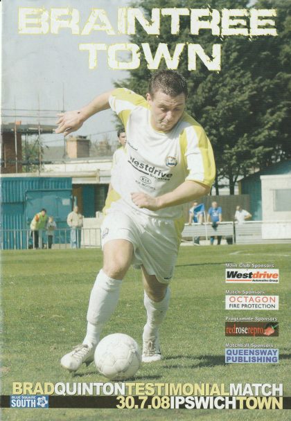 Braintree Town v Ipswich Town  30-Jul-2008