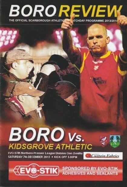 Scarborough Athletic v Kidsgrove Athletic 07-Dec-2013
