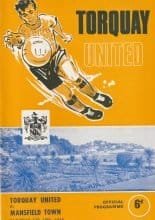 Torquay United v Mansfield Town 13-Apr-1968