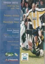Torquay United v Mansfield Town 08-Apr-2000