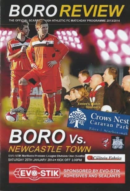 Scarborough Athletic v Newcastle Town  25-Jan-2014