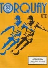 Torquay United v Northampton Town 19-Aug-1978