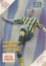 Torquay United v Northampton Town 31-Mar-1997