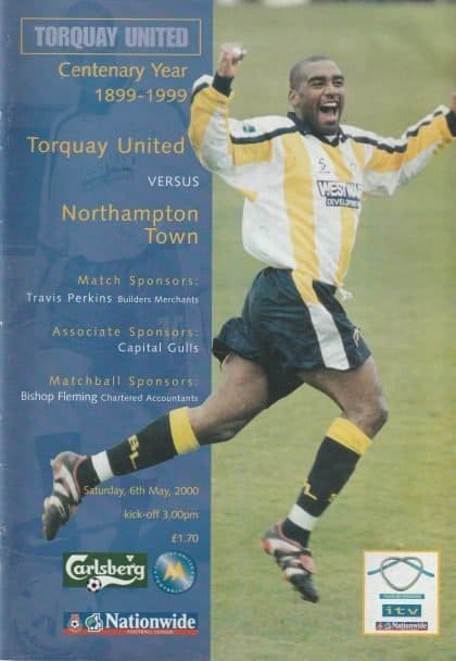 Torquay United v Northampton Town 06-May-2000
