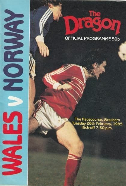 Wales v Norway 26-Feb-1985