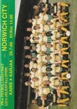 Karis Karjaa v Norwich City  29-Jul-1989