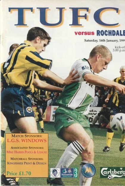 Torquay United v Rochdale 16-Jan-1999