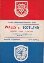 Wales v Scotland 03-Oct-1964