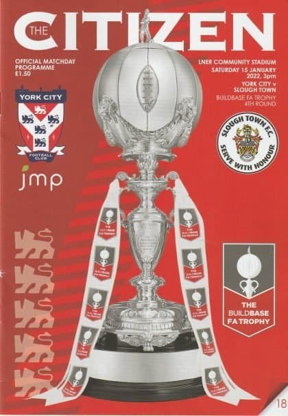 York City v Slough Town   15-Jan-2022