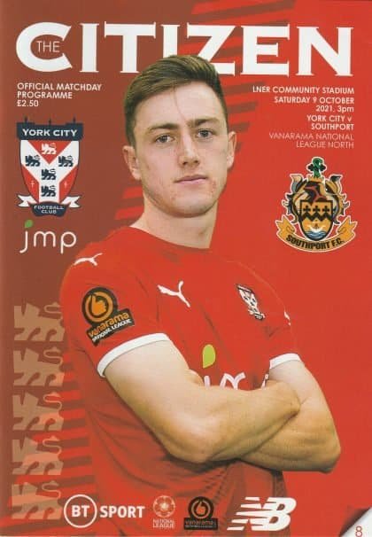 York City v Southport 09-Oct-2021