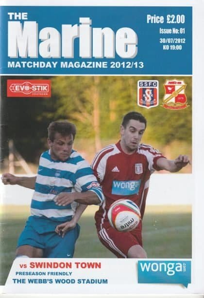 Swindon Supermarine v Swindon Town 30-Jul-2012