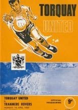 Torquay United v Tranmere Rovers 07-Apr-1969