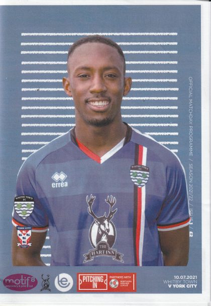 Whitby Town v York City 10-Jul-2021