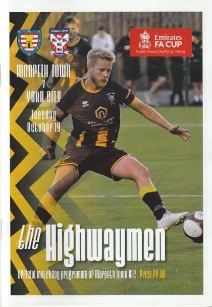 Morpeth Town v York City   19-Oct-2021