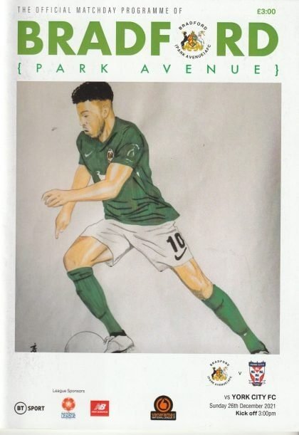 Bradford Park Avenue v York City   26-Dec-2021