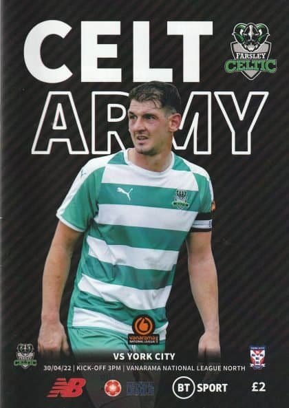 Farsley Celtic v York City  30-Apr-2022
