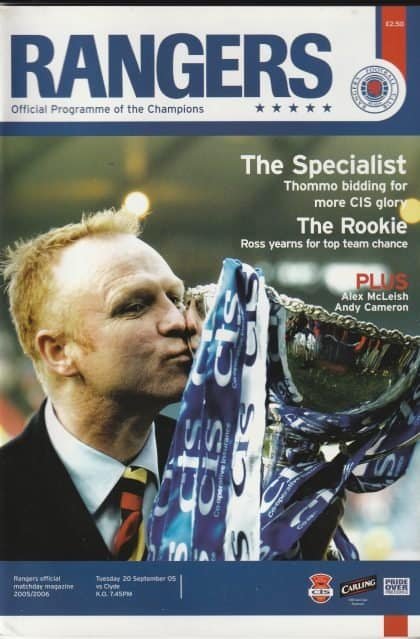 Glasgow Rangers v Clyde 20-Sep-2005