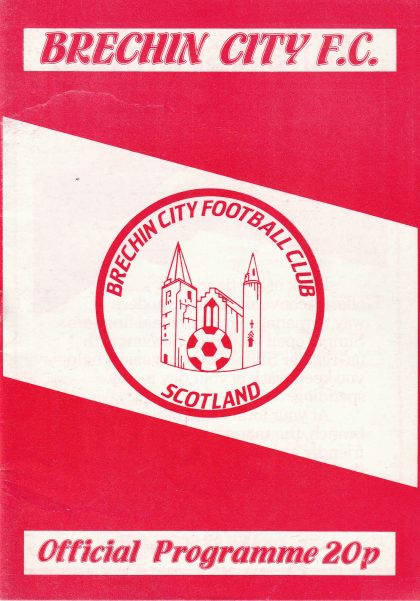 Brechin City v Albion Rovers  05-Feb-1983