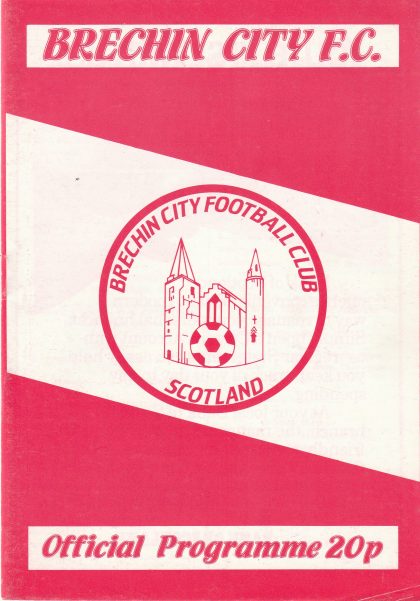 Brechin City v Arbroath  06-Nov-1982
