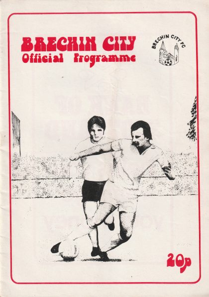 Brechin City v Dundee United 30-Jan-1982
