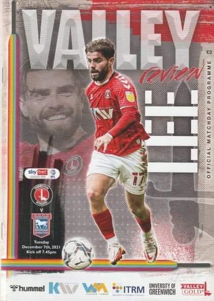 Charlton Athletic v Ipswich Town 07-Dec-2021
