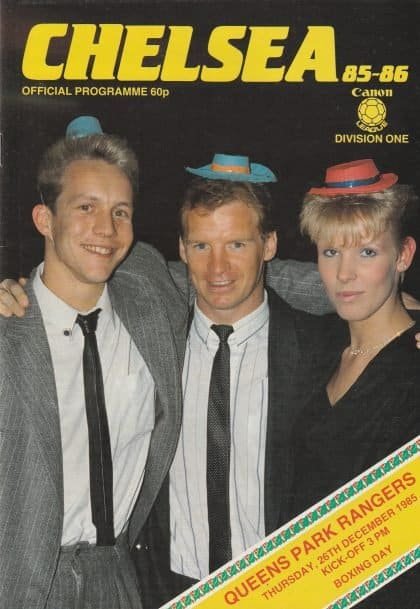 Chelsea v Queens Park Rangers 26-Dec-1985