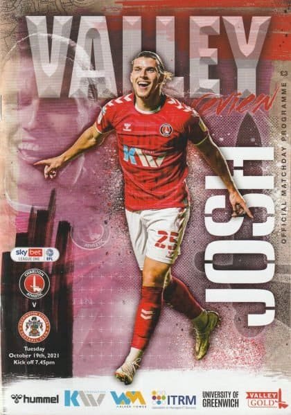 Charlton Athletic v Accrington Stanley  19-Oct-2021