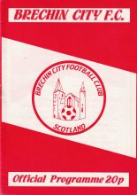 Brechin City v Albion Rovers  09-Apr-1983