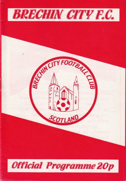 Brechin City v Albion Rovers  09-Apr-1983