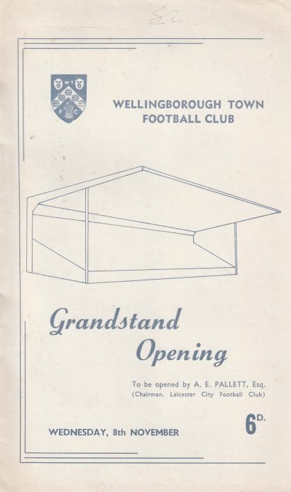 Wellingborough Town v Arsenal  08-Nov-1967