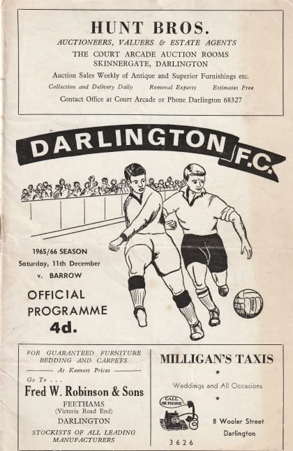 Darlington v Barrow  11-Dec-1965