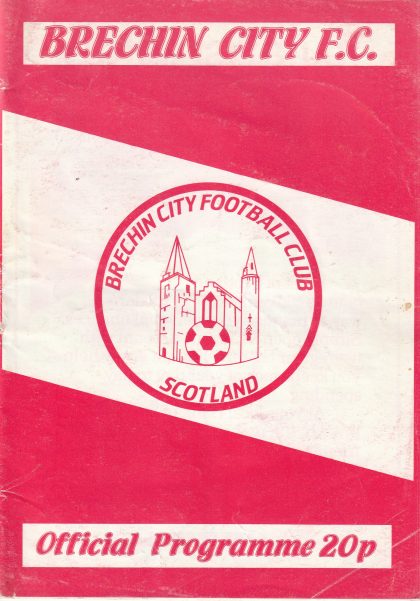 Brechin City v Berwick Rangers  30-Oct-1982