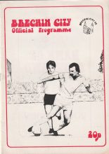 Brechin City v Berwick Rangers  01-May-1982