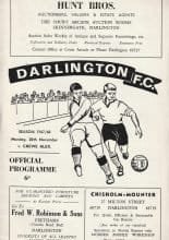 Darlington v Crewe Alexandra 20-Nov-1967