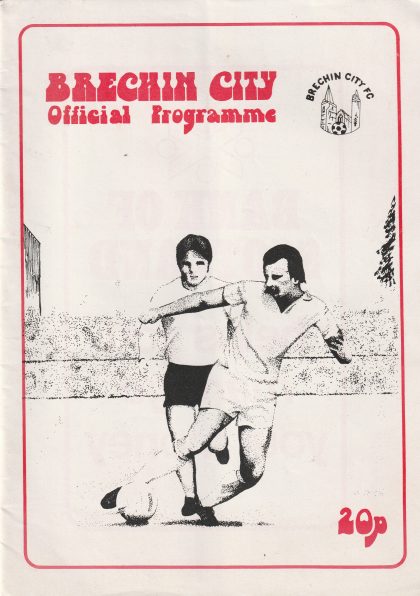 Brechin City v Dumbarton 15-Aug-1981