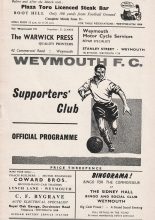 Weymouth v Folkestone  19-Mar-1966