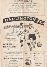 Darlington v Halifax Town 29-Aug-1966
