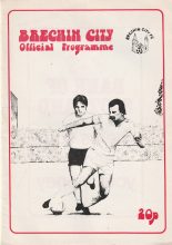 Brechin City v Meadowbank Thistle  07-Nov-1981