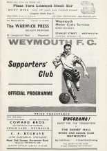 Weymouth v Romford 30-Apr-1966