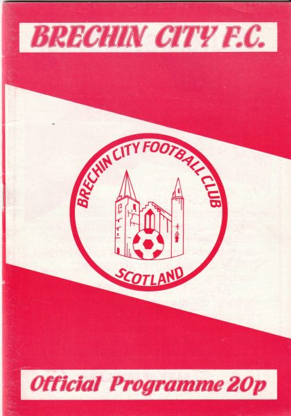 Brechin City v Stenhousemuir  04-Dec-1982
