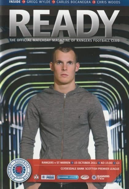Glasgow Rangers v St Mirren  15-Oct-2011