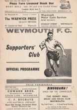 Weymouth v Trowbridge Town  08-Sep-1965
