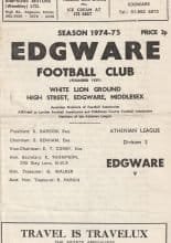 Edgware v Windsor & Eton  22-Mar-1975